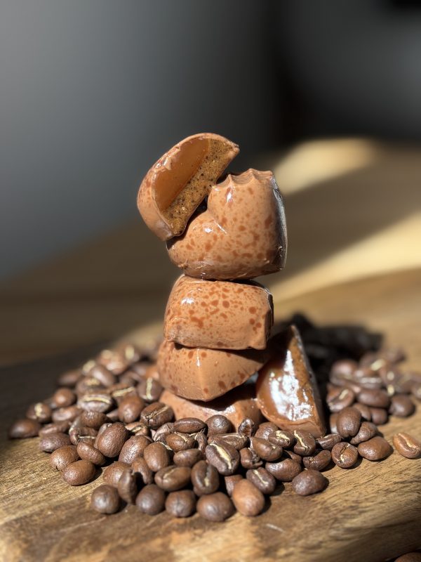 Boite de 8 bonbons café lactés