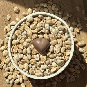 Boite de 8 bonbons cacahuète lactés