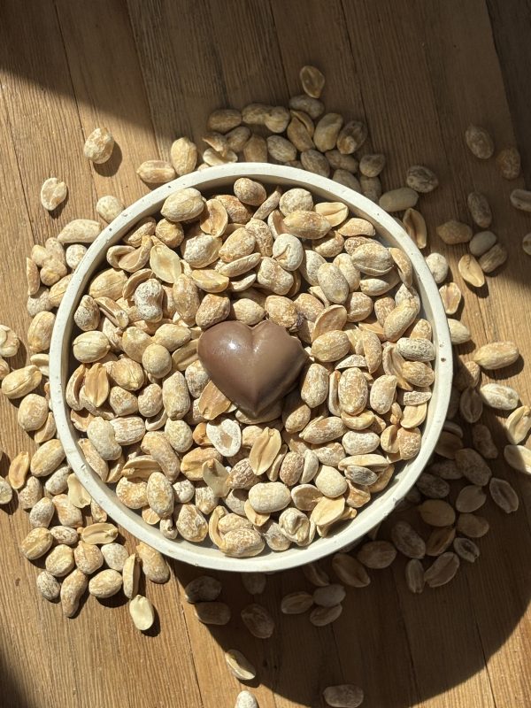 Boite de 8 bonbons cacahuète lactés