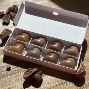 Assortiment de 8 bonbons lactés
