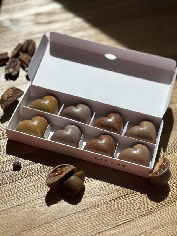 Assortiment de 8 bonbons lactés