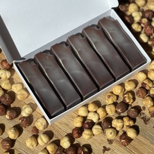 Boite de 6 barres vanille intense