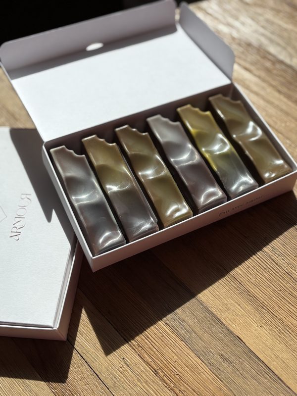 Assortiment de 6 barres lactées