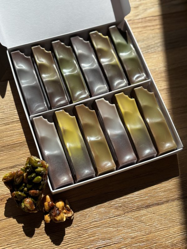 Assortiment de 12 barres chocolatées