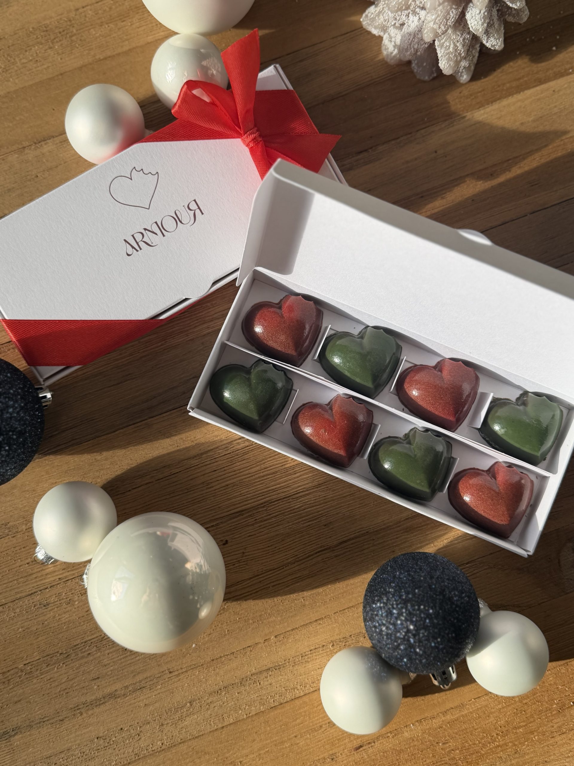 Assortiment de 8 bonbons de noël lacté – Image 2